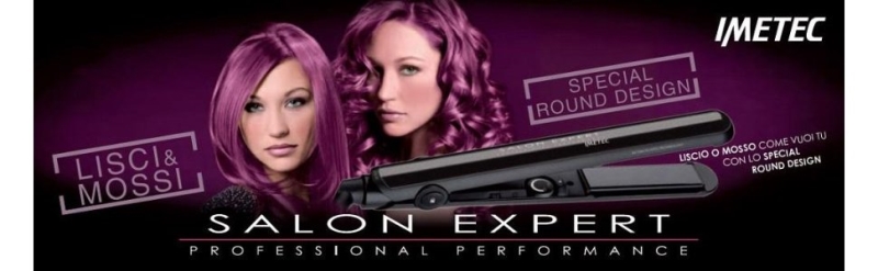 IMETEC Imetec Salon Expert E15 piastra per capelli nero